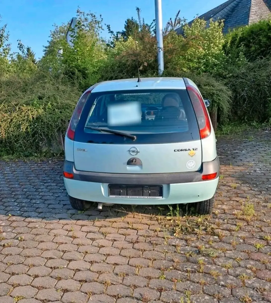 Gebraucht Opel Corsa 75 PS (55 kW) 2003 Grün Kleinwagen