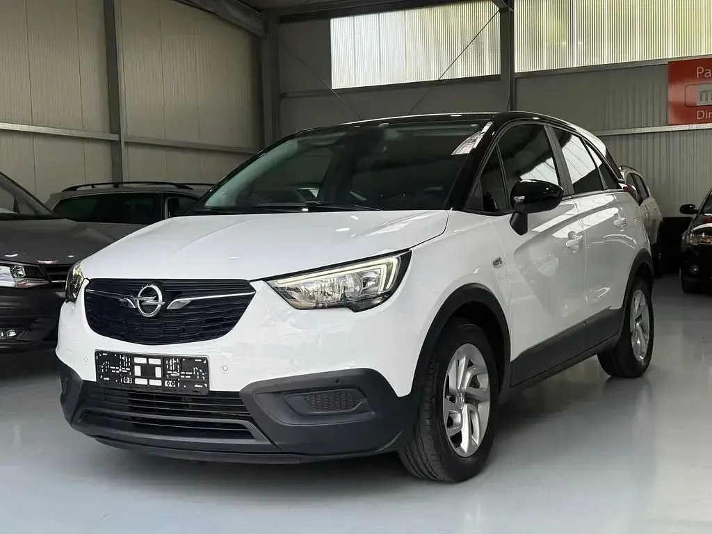 Gebraucht Opel Crossland 82 PS (60 kW) 2017 Weiß SUV
