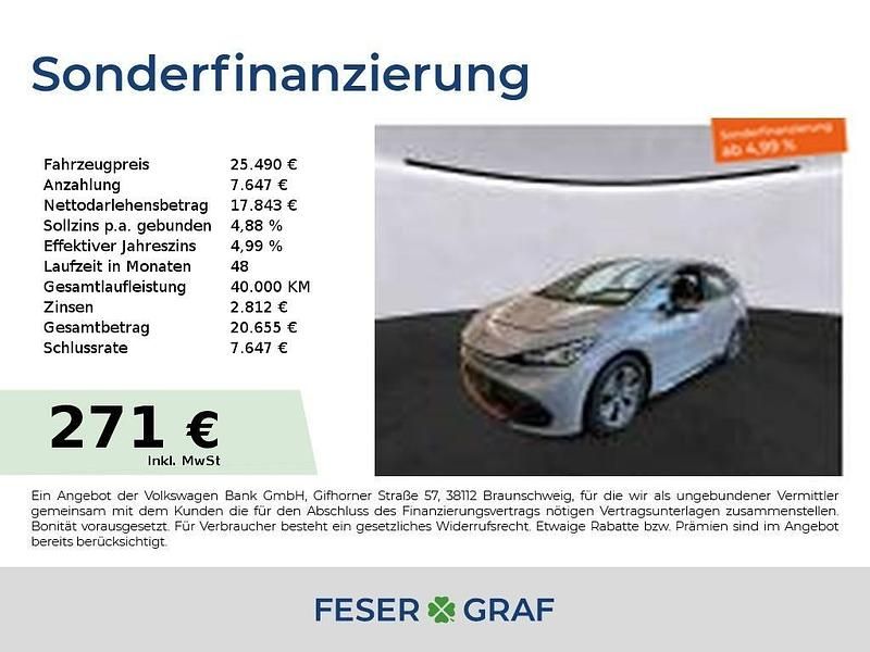 Gebraucht Cupra Born 150 kW (204 PS) 2024 Vaporgrau Kleinwagen