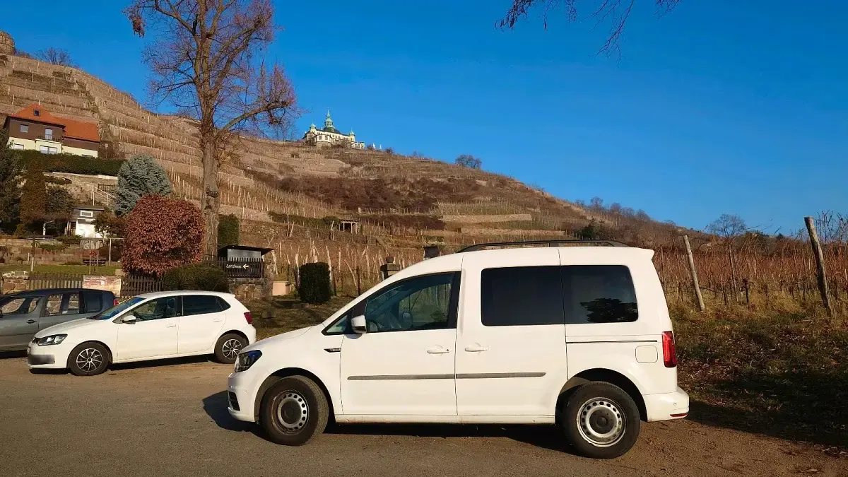 Gebraucht VW Caddy Trendline 102 PS (75 kW) 2019 Weiß Van / Kleinbus
