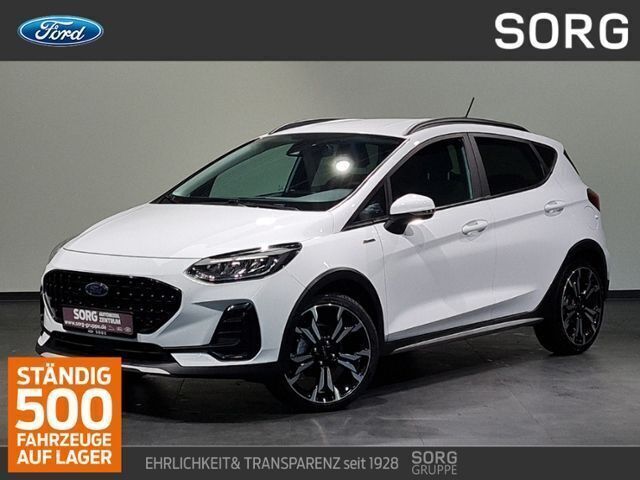 Weiß, frozen white Gebraucht 2022 Ford Fiesta Active X Kleinwagen | 19.890 € (Etwas zu teuer) - Bild 1/4