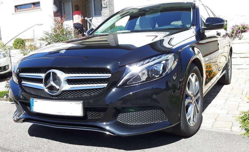 Schwarz Gebraucht 2015 Mercedes C180 Avantgarde Kombi | 18.700 € (Fairer Preis) - Bild 1/4