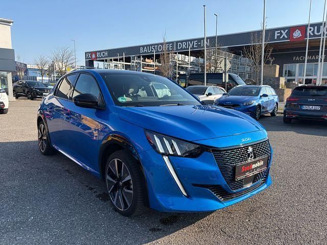 Gebraucht Peugeot e-208 GT 100 kW (136 PS) 2020 Blau Kleinwagen