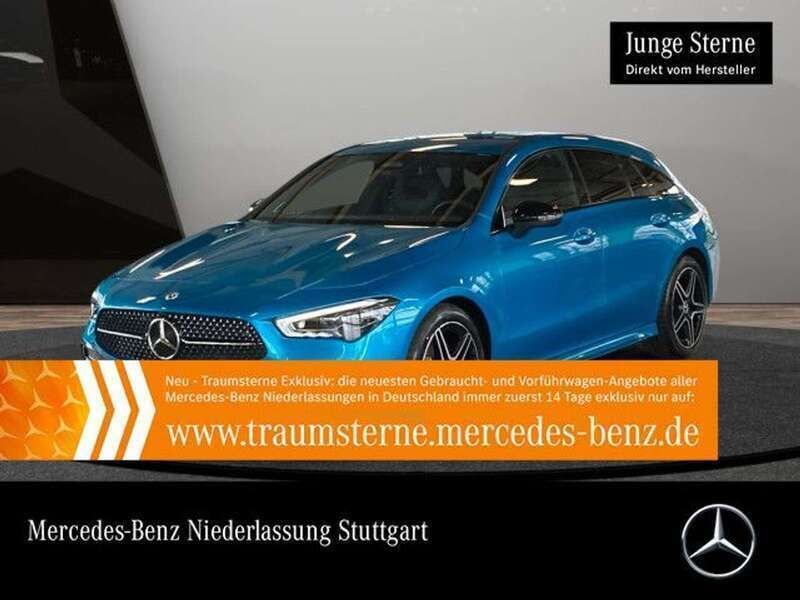 Blau Gebraucht 2024 Mercedes CLA200 AMG Kombi | 32.990 € (Guter Preis) - Bild 1/3