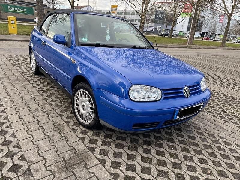 Gebraucht VW Golf Cabriolet Classicline 90 PS (66 kW) 1999 Blau Cabrio