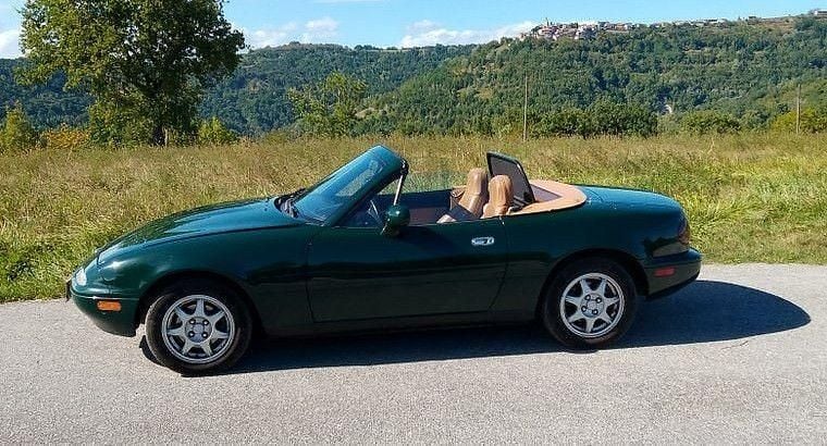 Gebraucht Mazda MX5 131 PS (96 kW) 1994 Grün Cabrio