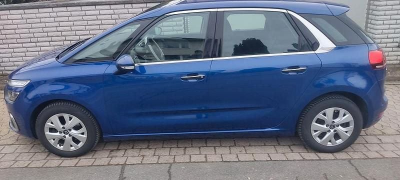 Gebraucht Citroën C4 Picasso PureTech 131 PS (96 kW) 2017 Blau Van / Kleinbus
