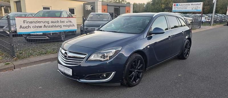 Blau Gebraucht 2015 Opel Insignia Edition Kombi | 6.990 € (Fairer Preis) - Bild 1/4