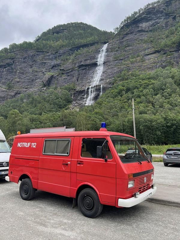 Gebraucht VW LT 90 PS (66 kW) 1989 Rot Van / Kleinbus