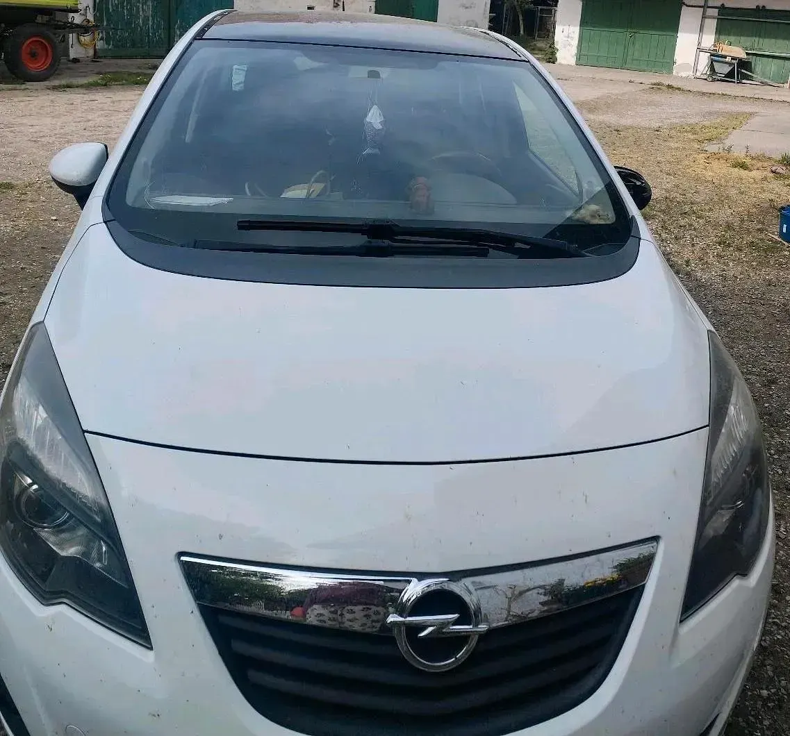Gebraucht Opel Meriva 2011 Weiß Van / Kleinbus