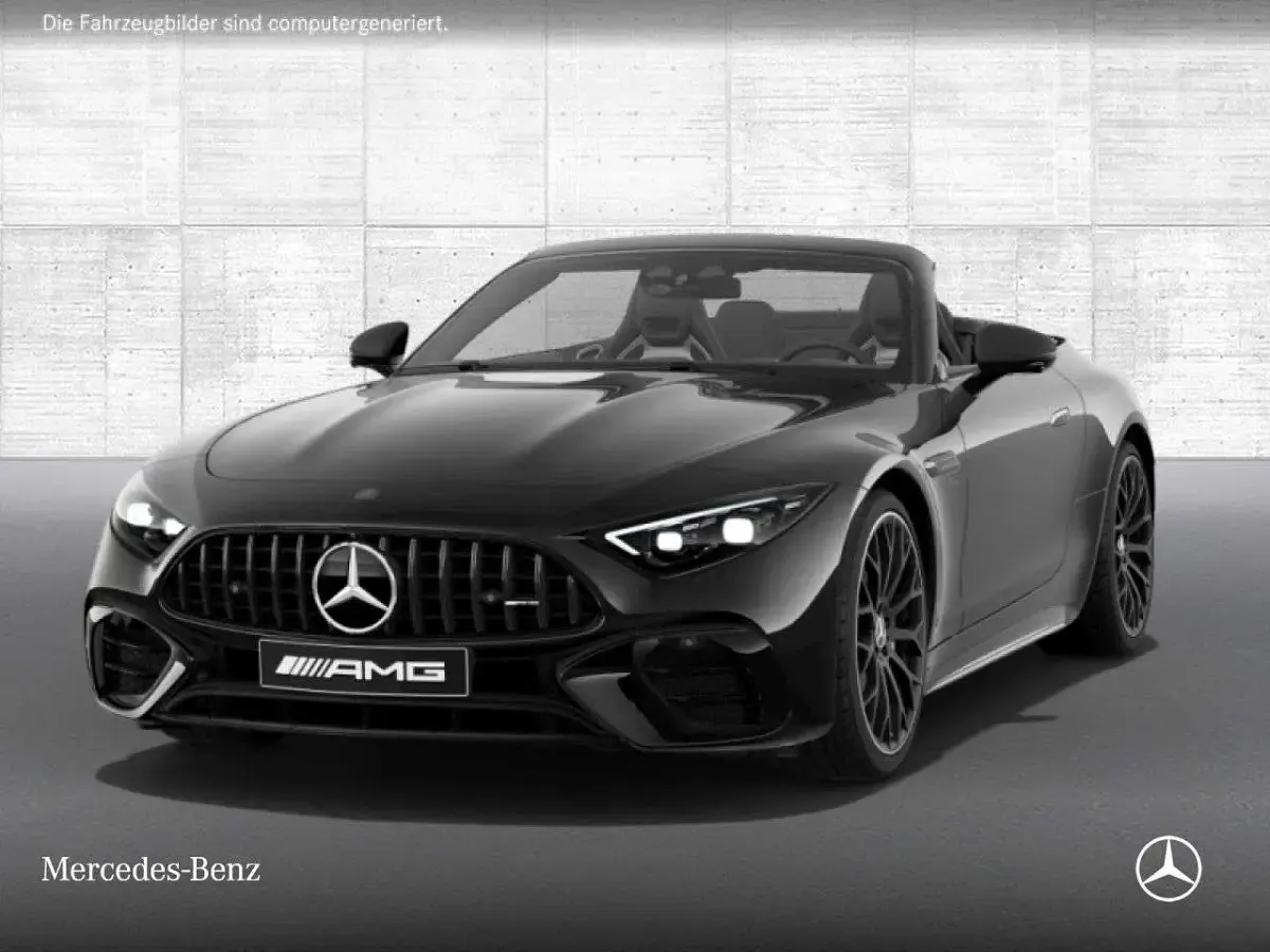 Gebraucht Mercedes SL43 AMG AMG 421 PS (309 kW) 2026 Schwarz Cabrio