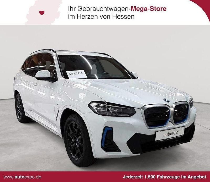 Mineralweiß metallic Gebraucht 2023 BMW iX3 Shadowline SUV | 40.790 € (Superpreis) - Bild 1/4