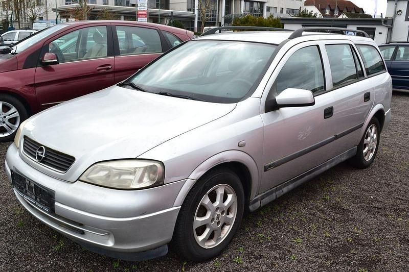Gebraucht Opel Astra Selection 101 PS (74 kW) 2001 Silber Kombi
