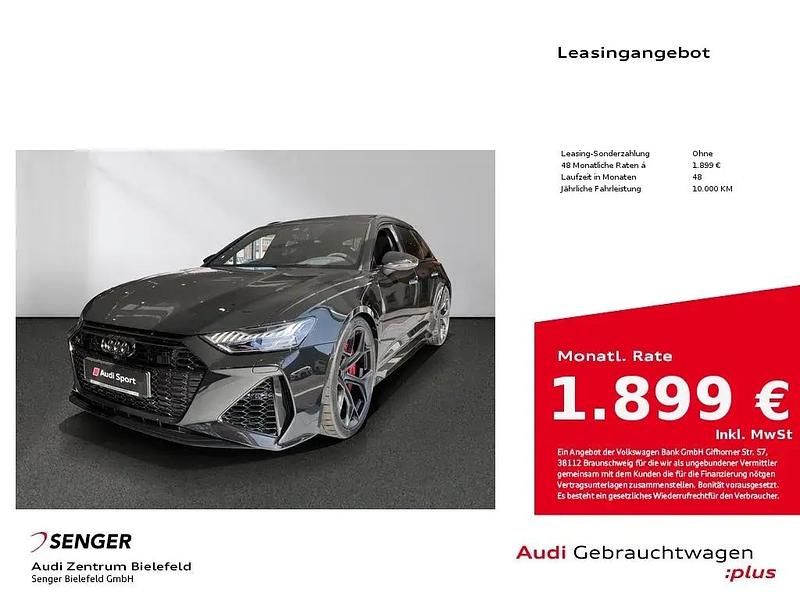 Schwarz Gebraucht 2025 Audi RS6 Performance Kombi | 147.980 € (Guter Preis) - Bild 1/1