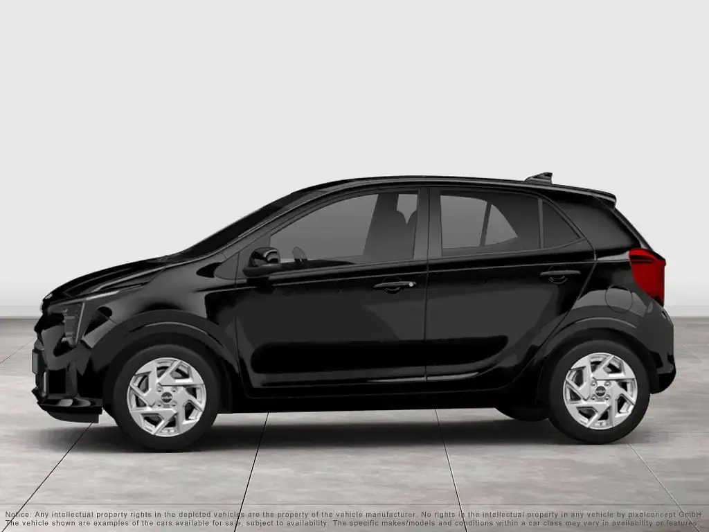Neu Kia Picanto Vision 68 PS (50 kW) 2026 Schwarz Kleinwagen