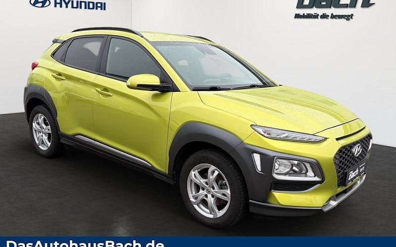 Gebraucht Hyundai Kona Style 120 PS (88 kW) 2018 Gelb SUV