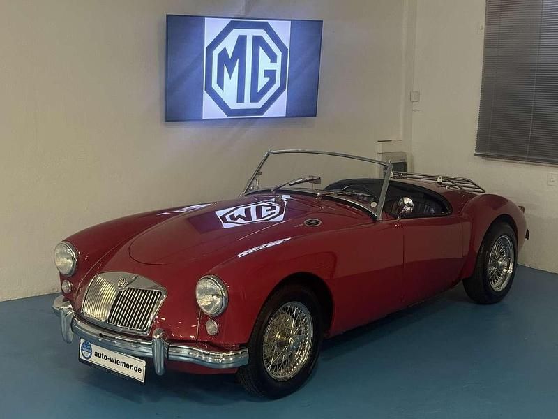 Rot Gebraucht 1956 MG MGA Cabrio | 25.300 € - Bild 1/4