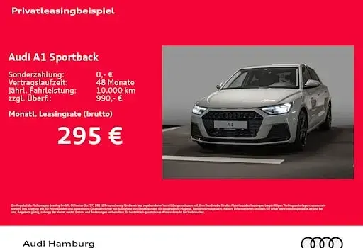 Neu Audi A1 Sportback Advanced 150 PS (110 kW) 2025 Silber Kleinwagen