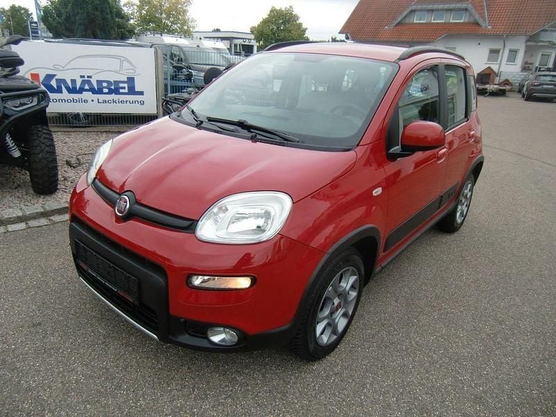 Rosso cupido/alfa Gebraucht 2013 Fiat Panda 4x4 Rock Kleinwagen | 7.990 € (Fairer Preis) - Bild 1/4