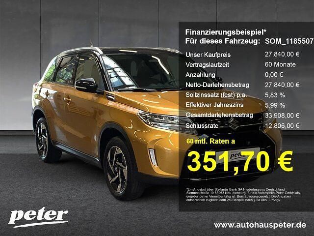Schwarz Neu 2025 Suzuki Vitara Comfort+ SUV | 27.840 € (Fairer Preis) - Bild 1/4