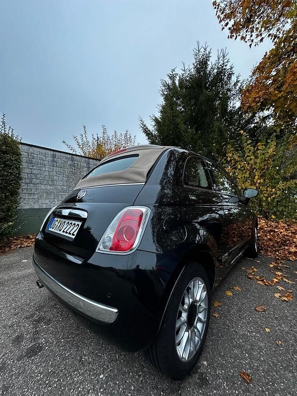 Gebraucht Fiat 500C 69 PS (50 kW) 2012 Schwarz Cabrio