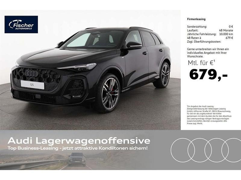 Schwarz Neu 2025 Audi Q5 S-Line SUV | 75.980 € (Teuer) - Bild 1/4
