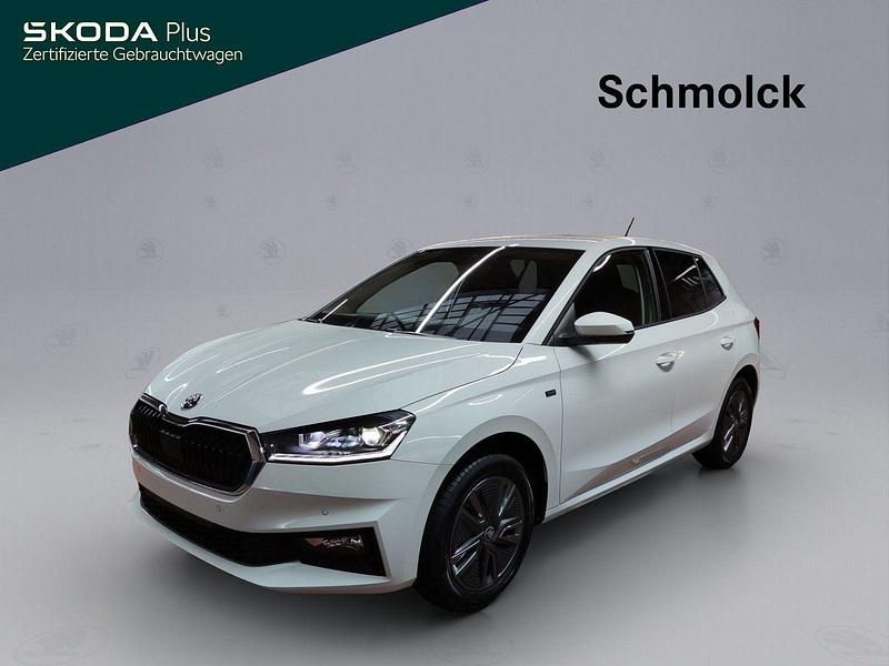 Gebraucht Skoda Fabia Tour 80 PS (58 kW) 2025 Moonweiß perleffekt Kleinwagen