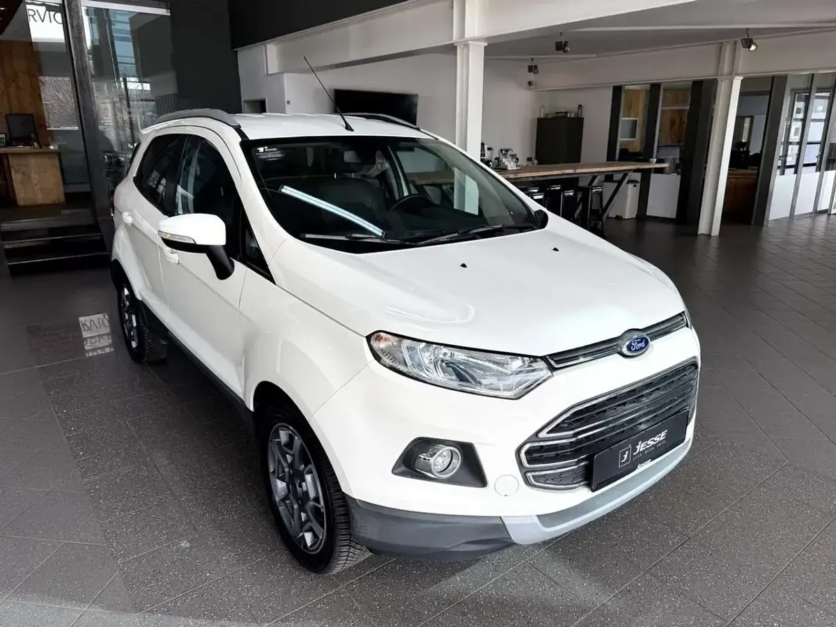 Gebraucht Ford Ecosport Titanium 95 PS (69 kW) 2016 Weiß SUV