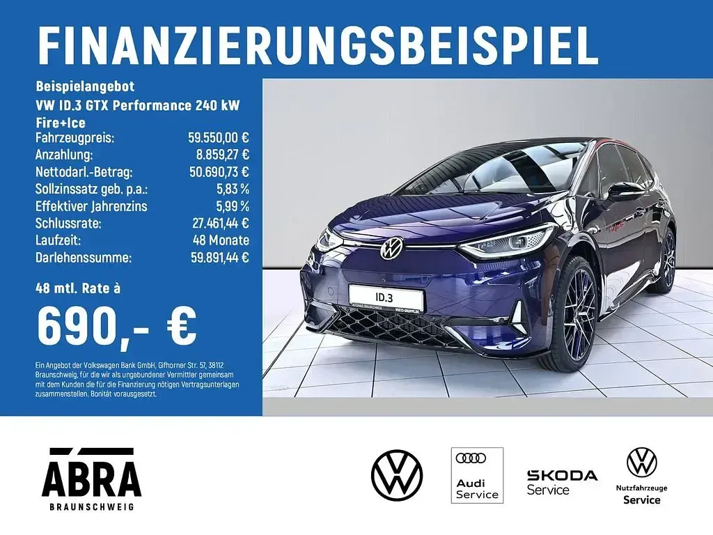 Gebraucht VW ID.3 GTX 239 kW (326 PS) 2026 Violett Kleinwagen