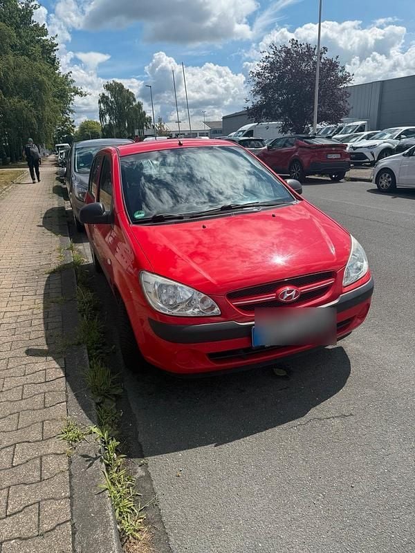 Rot Gebraucht 2008 Hyundai Getz Kleinwagen | 999 € (Superpreis) - Bild 1/4