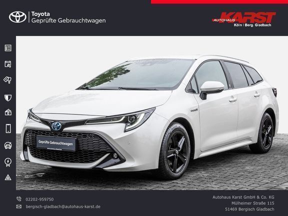 Novaweiß perleffekt Gebraucht 2021 Toyota Corolla Kombi | 21.950 € (Guter Preis) - Bild 1/4