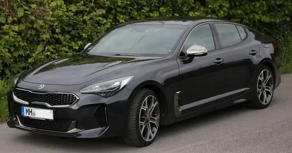 Brugt Kia Stinger GT 366 HK (269 kW) 2019 Sort Hatchback