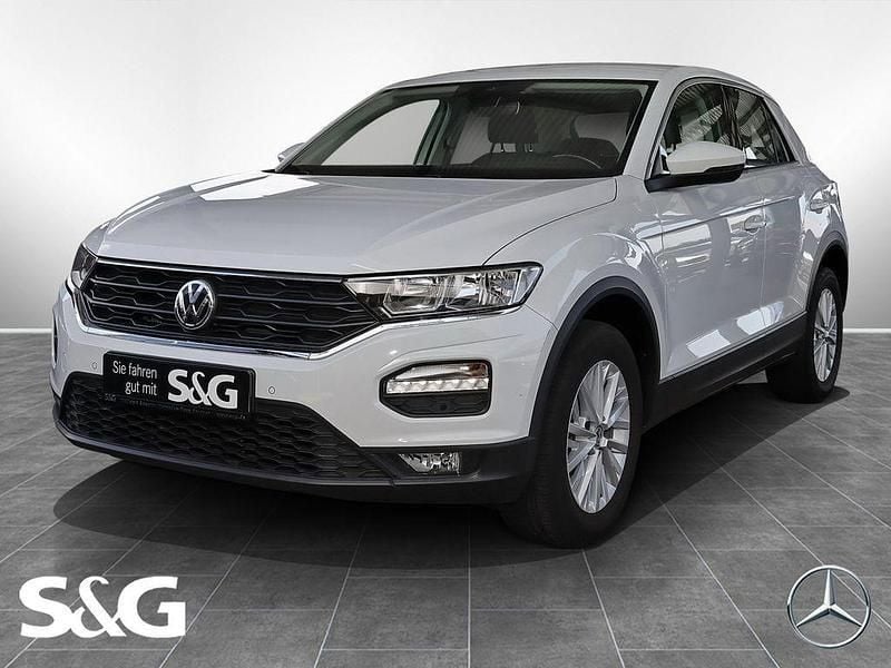 Pure white Gebraucht 2018 VW T-Roc Basis SUV | 17.790 € (Fairer Preis) - Bild 1/4