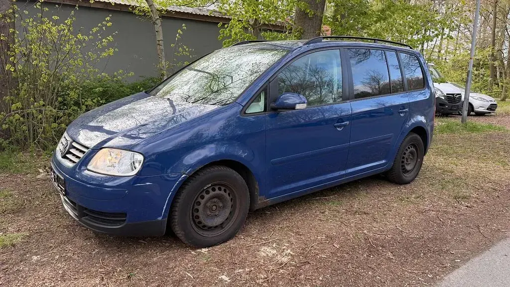 Gebraucht VW Touran Trendline 140 PS (102 kW) 2006 Blau Van / Kleinbus