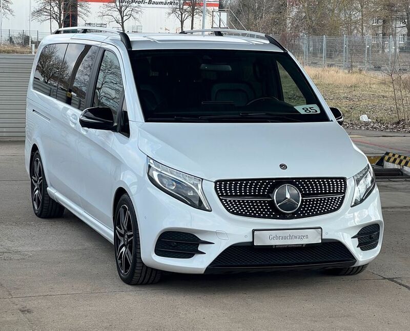 Gebraucht Mercedes V250 AMG line 190 PS (139 kW) 2020 Bergkristallweiß Van / Kleinbus