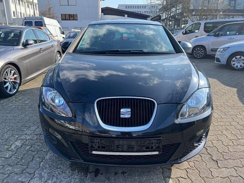 Gebraucht Seat Leon Reference 125 PS (91 kW) 2010 Schwarz Kleinwagen