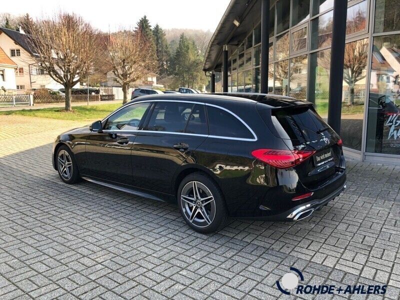 Gebraucht Mercedes C300e AMG line 313 PS (230 kW) 2022 Obsidianschwarz Kombi