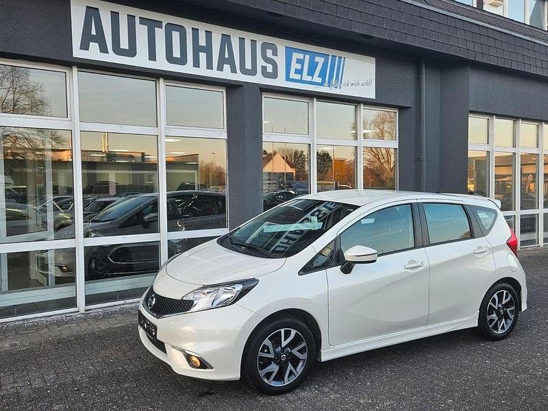 Gebraucht Nissan Note Acenta+ 98 PS (72 kW) 2015 Weiß Kleinwagen