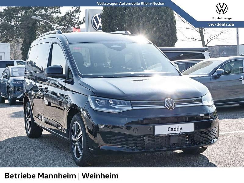 Neu VW Caddy Life 122 PS (89 kW) 2026 Schwarz Van / Kleinbus