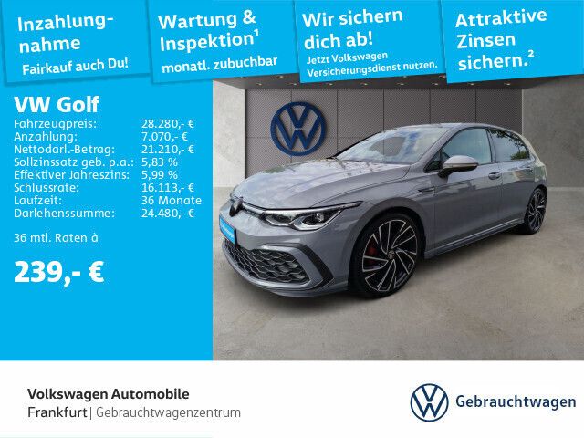 Mondsteingrau Gebraucht 2022 VW Golf VIII GTD Limousine | 28.280 € (Superpreis) - Bild 1/4