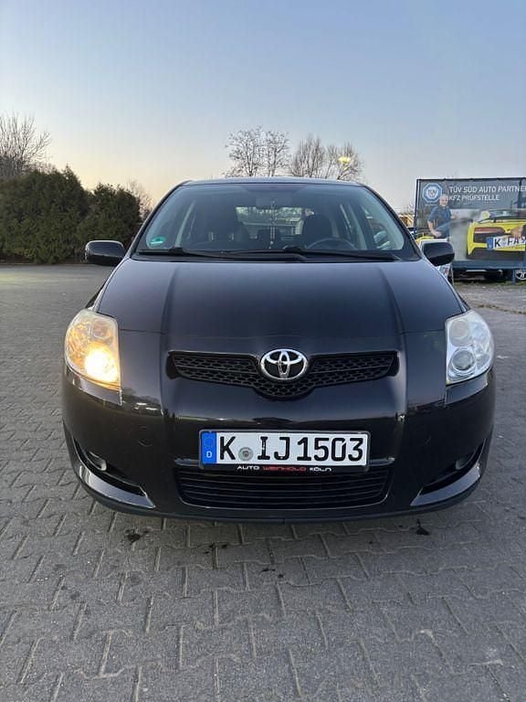 Gebraucht Toyota Auris Team 97 PS (71 kW) 2008 Schwarz Kleinwagen