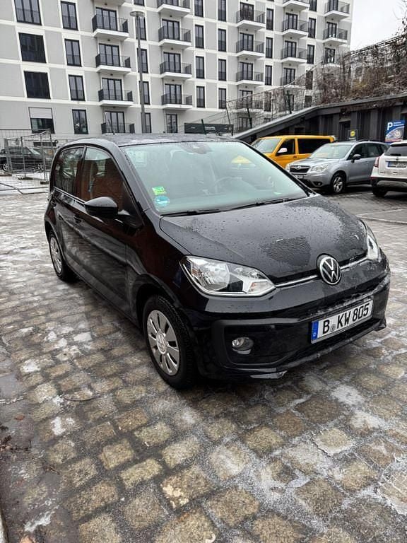 Schwarz Gebraucht 2021 VW up! move up! Kleinwagen | 10.900 € (Fairer Preis) - Bild 1/4