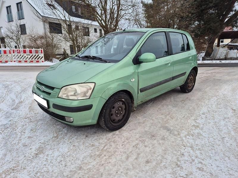 Grün Gebraucht 2003 Hyundai Getz GLS Kleinwagen | 499 € - Bild 1/4