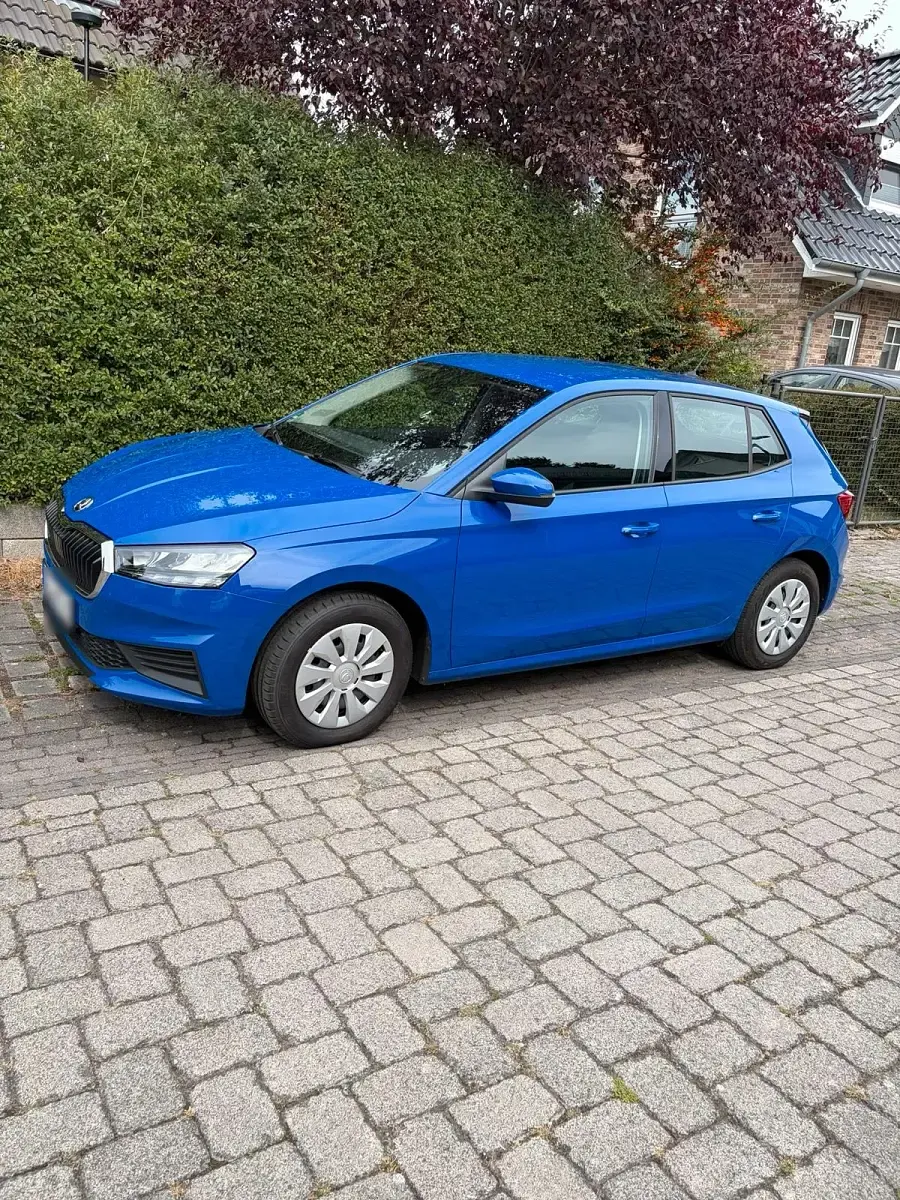 Gebraucht Skoda Fabia 65 PS (47 kW) 2023 Blau Kleinwagen