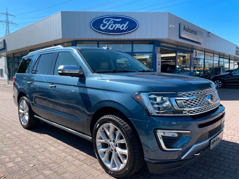 Blau Gebraucht 2019 Ford Expedition Platinum SUV | 45.950 € - Bild 1/4