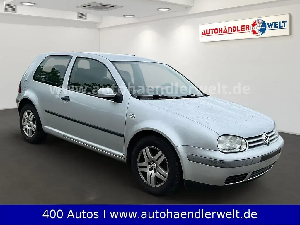 Gebraucht VW Golf IV 75 PS (55 kW) 2001 Silber Kleinwagen