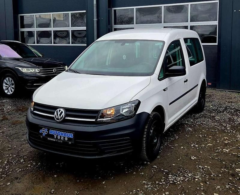Second-hand VW Caddy 75 CP (55 kW) 2020 Alb Monovolum