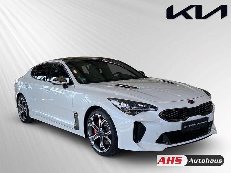 Gebraucht Kia Stinger GT 370 PS (272 kW) 2020 (swp) snow white pearl Kleinwagen
