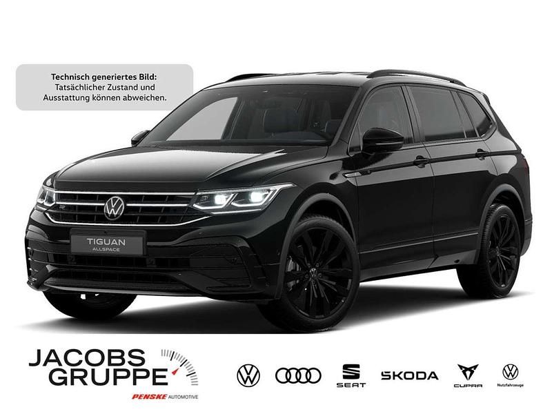 Schwarz Gebraucht 2025 VW Tiguan Allspace Style SUV | 46.880 € (Teuer) - Bild 1/4