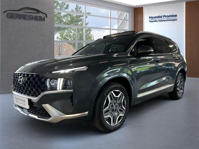 Gruen Gebraucht 2022 Hyundai Santa Fe Signature SUV | 36.687 € (Fairer Preis) - Bild 1/4
